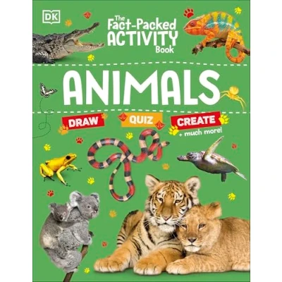 Afbeelding van The Fact Packed Activity Book Animals