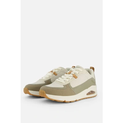 Afbeelding van Skechers Sport UNO Sneakers laag, Heren, Maat: 45, Offwhite/grey Pu