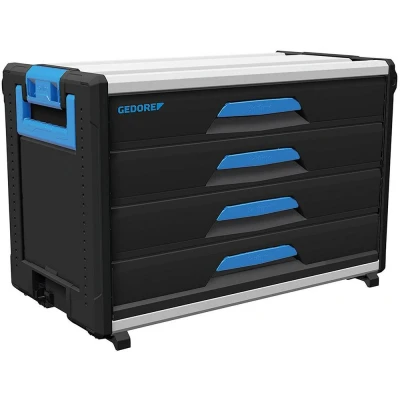 Afbeelding van Gedore 2954346 1110 WM 34 Gereedschapsbox Grijs, Blauw