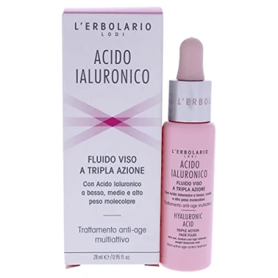 Afbeelding van L&#039;Erbolario, Anti aging hyaluronzuur 3 werkende gezichtsvloeistof 28 ml