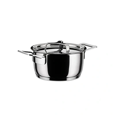 Afbeelding van Alessi Kookpan Pots&amp;Pans AJM101/16 ø 16 cm / 1.6 Liter door Jasper Morrison