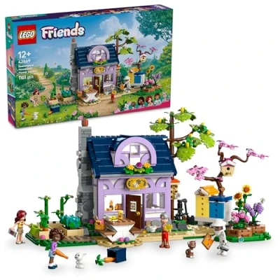 Image de LEGO® Friends 42669 La maison des apiculteurs et le jardin fleuri
