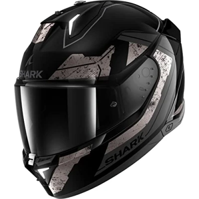 Afbeelding van Shark Skwal i3 Rhad Black Chrom Anthracite KUA M Maat Helm