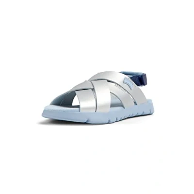 Afbeelding van Camper Oruga Sandalen voor kinderen, Maat: 32, Silber Leer