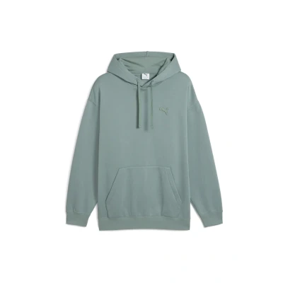 Afbeelding van Puma Essentials Elevated Unisex Hoodie, Maat: XL, Green moon
