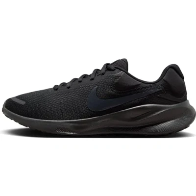 Afbeelding van Nike Performance Revolution 7 Hardloopschoenen neutraal, Heren, Maat: 46, Black/off noir Textiel/ synthetisch