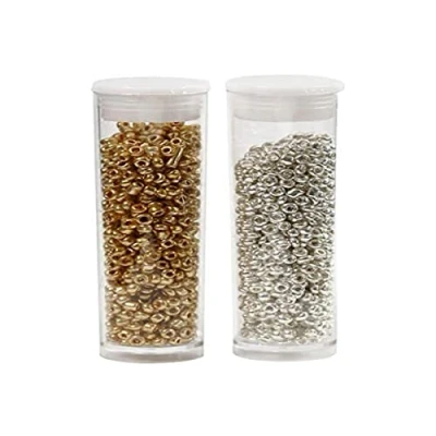 Afbeelding van Creotime Rocailles 1,7 Mm Goud/zilver