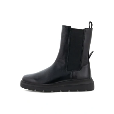 Afbeelding van ECCO Korte laarzen, Dames, Maat: 37, Black Leer