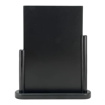 Image de ardoise de table noir laqué A4