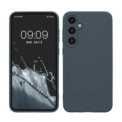 Afbeelding van kwmobile telefoonhoesje geschikt voor Samsung Galaxy S23 FE Hoesje smartphone Back cover in leisteen