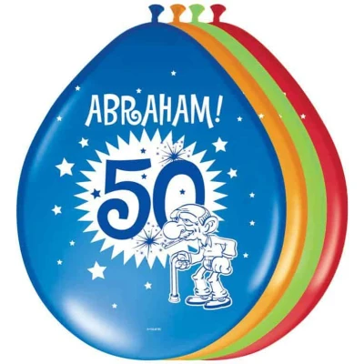 Afbeelding van Ballon Abraham! 8 stuks