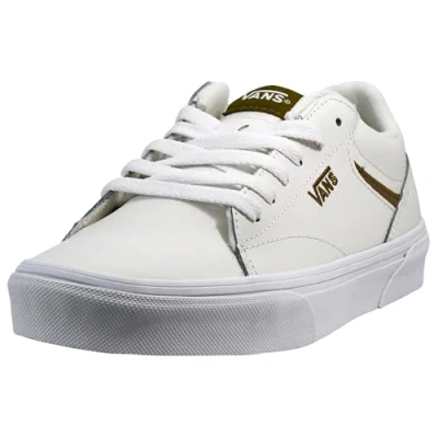 Afbeelding van Vans Seldan Sneakers voor dames, Retro Pop Gothic Olijf Leer