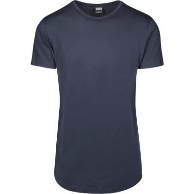 Afbeelding van Urban Classics Shaped LONG DO NOT USE Tshirt basic, Heren, Maat: Large, Navy