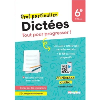 Image de Prof particulier Dictées 6e