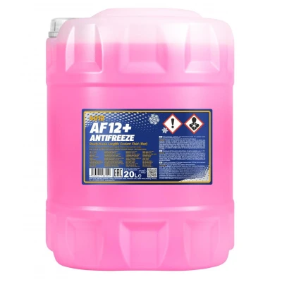 Afbeelding van MANNOL AF12+ Longlife MN4012 20 Anti vries/koelvloeistof Rose
