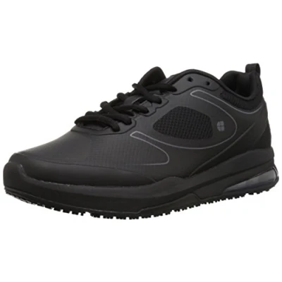 Afbeelding van Shoes for Crews Revolution II Werkschoenen voor dames met antislip loopzool, waterafstotend en licht, zwart.