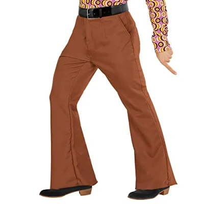 Afbeelding van Widmann Jaren &#039;70 broek, Groovy stijl, carnaval, themafeest