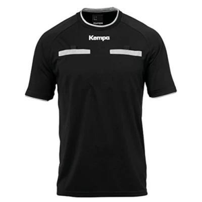 Afbeelding van Kempa Scheidsrechter Shirt Zwart Maat M