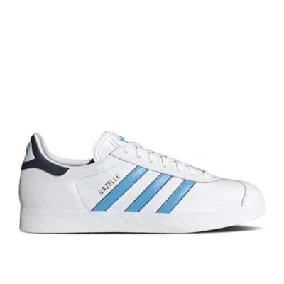 Afbeelding van adidas Vanquish 6 Lea Hardloopschoenen voor heren, Veelkleurig (Cloud White Semi Blue Burst Night Indigo), 44 2/3 EU