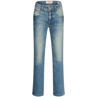 Afbeelding van Vingino Apache Icon Jeans Jongens Broek Zwart Maat 122