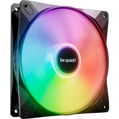 Afbeelding van be quiet! LIGHT WINGS LX Black Ventilatorhuis 140mm PWM 56.0 cfm 1200 rpm 22.9 dBA ARGB LED 4 pin zwart
