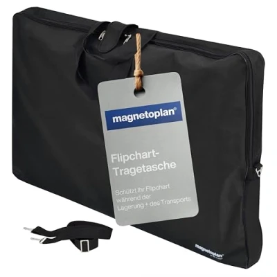 Afbeelding van magnetoplan draagtas voor flip overs, zwart