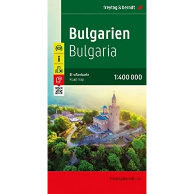 Afbeelding van Freytag &amp; Berndt Bulgarije Wegenkaart Kleurloos Reisboeken Kaarten