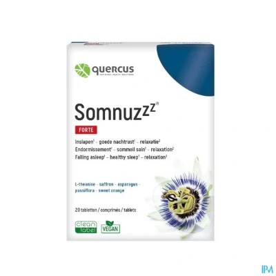 Afbeelding van Quercus Comprimés Stress, Sommeil, Humeur &amp; Concentration Somnuzzz