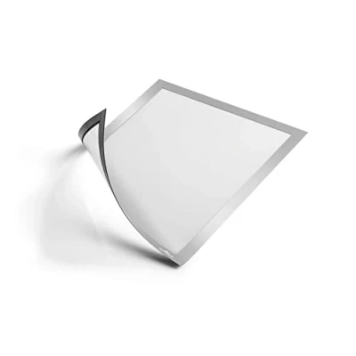 Afbeelding van Durable Duraframe Magnetic A4 zilver, in ophangbare etui