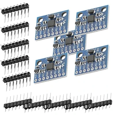 Afbeelding van AZDelivery 3 x GY 521 MPU 6050 Assige Gyroscoop en Versnellingsmeter compatibel met Arduino Inclusief E Book!