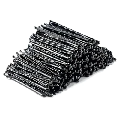 Image de PARENCE. Lot de 144 Epingles à Cheveux Standard Noir Barrettes en Acier, Tous Types Pièces
