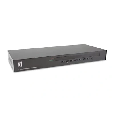 Afbeelding van LevelOne KVM 3208 switch Rack montage Zwart