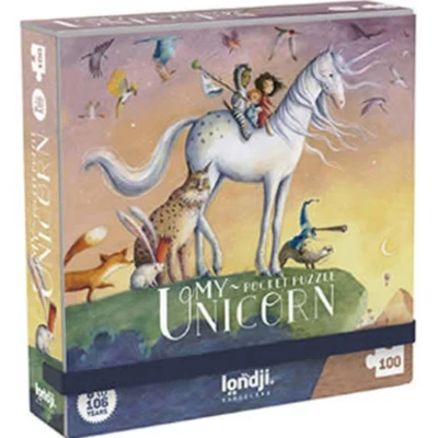Afbeelding van Londji puzzel my unicorn 100st