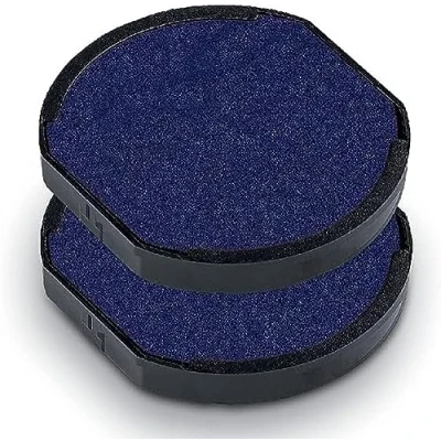 Afbeelding van Trodat 2 x reservekussens 6/46045 voor Printy en 46145 blauw