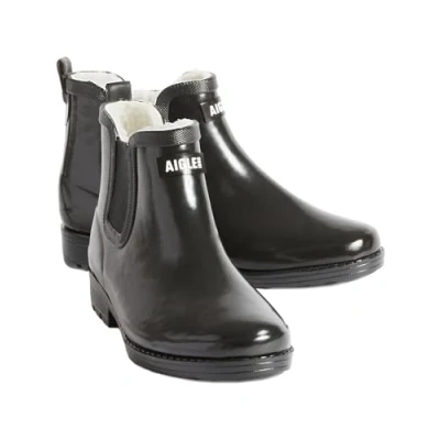 Afbeelding van Aigle Carville FUR 2 Snowboots, Dames, Maat: 41, Noir Natuurrubber