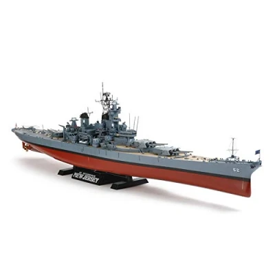 Afbeelding van 1:350 Tamiya 78028 US Battleship New Jersey BB 62 Plastic Modelbouwpakket
