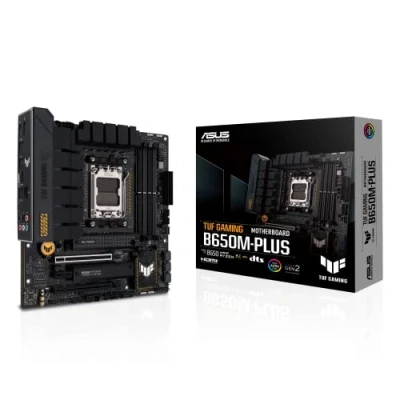Image de ASUS TUF Gaming B650M Plus WIFI carte mère micro ATX Socket AM5 AMD B650 Chipset USB 3.1 Gen 2 3.2 C 2x2 1 2.5 Gigabit LAN Bluetooth graphique embarquée (unité centrale requise) audio HD (8