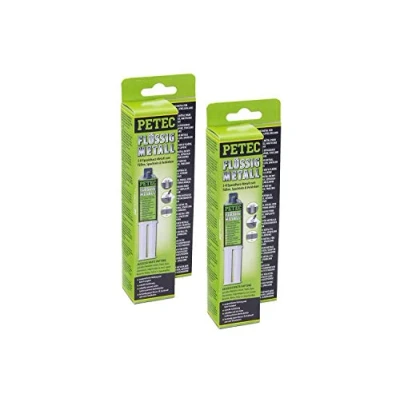 Afbeelding van PETEC 97425 25 ml epoxyhars 2 componenten vloeibaar metaal