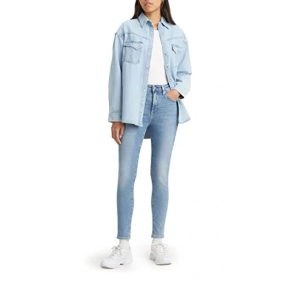 Image de Levi&#039;s Femme Jeans 721 High Rise Skinny, Blue Wave Light, 34W / 32L