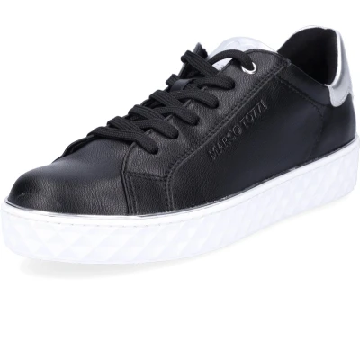 Afbeelding van MARCO TOZZI 2 23782 20 damessneakers, Zwart (Zwart Comb)