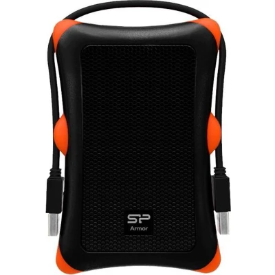Afbeelding van Externe Doos Silicon Power Armor A30 Zwart Oranje Zwart/Oranje