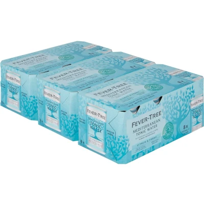 Afbeelding van FEVER TREE Premium Mediterranean Tonic Water 24 x 15 cl