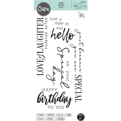 Afbeelding van Sizzix Sunny sentiments #6