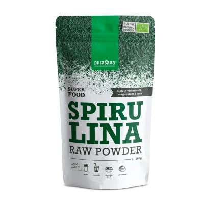 Image de Spiruline en Poudre bio (200 g) algue marine Purasana