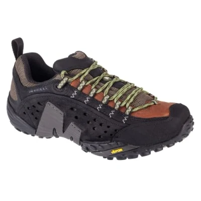 Afbeelding van Merrell Intercept J037721, Mannen, Zwart, Trekkingschoenen, maat: 43,5