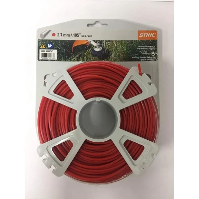 Afbeelding van Stihl Maaidraad Rond Rood 2,7 MM 68 Meter