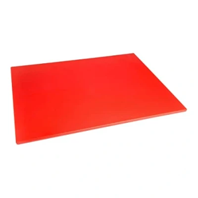Afbeelding van Hygiplas LDPE snijplank rood 600x450x10mm