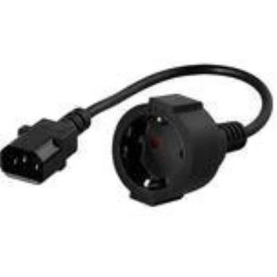 Image de Powerwalker iec c14 to schuko converter convert schuko, 91015003