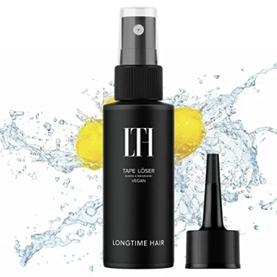 Afbeelding van LONGTIME HAIR® 100% veganistisch haarverwijderaar met citroenolie, 100 ml, gemaakt in Duitsland