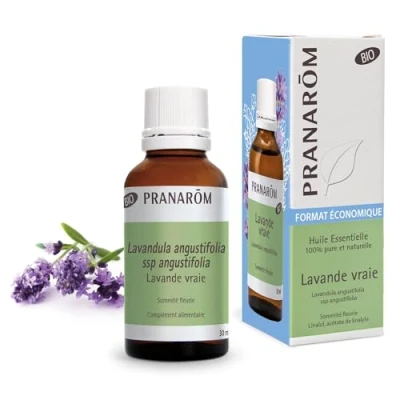 Afbeelding van Pranarôm Echte Essentiële Lavendelolie (Lavandula Angustifolia) Biologisch 30 ml